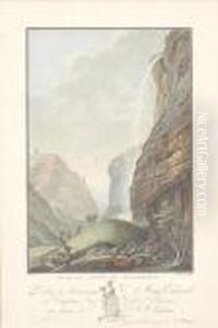 Seconde Chute Du Staubbach by Caspar Wolf