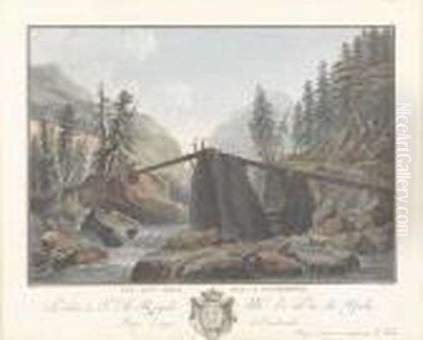 Vue D'un Pont Sur La Lutschinen - view 1