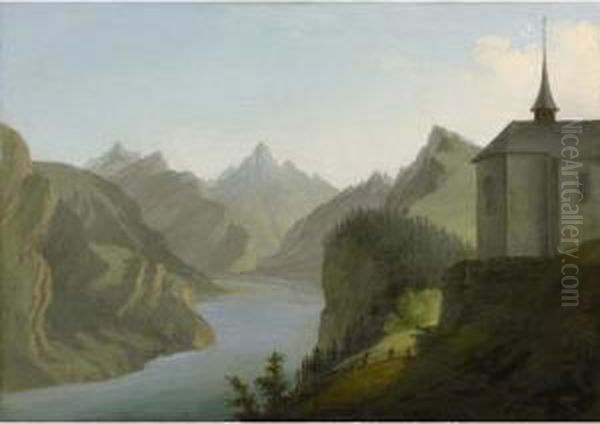 Blick Vom Seelisberg Auf Den Urnersee In Richtung Altdorf - view 1
