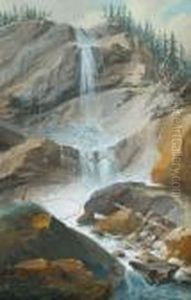 Upper Staubbach by Caspar Wolf