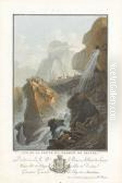 "vue De La Chute Du Torrent De Gelten.". - view 1