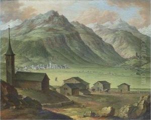 Andermatt by Caspar Wolf