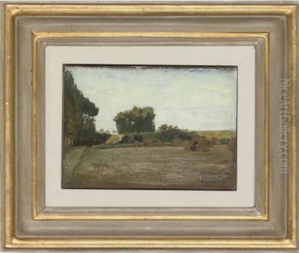A Country Cottage; And Haystacks - view 1
