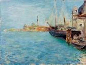 Canale Della Giudecca by Teodoro Wolf-Ferrari