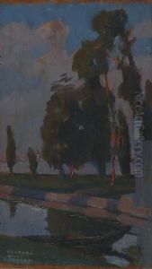 San Francesco Del Deserto by Teodoro Wolf-Ferrari