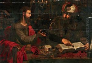 Nicodemus In De Nacht Op Bezoek Bij Jezus