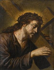 Christ On The Road To Calvary by Artus Wollfort