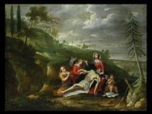 Die Grablegung Christi by Artus Wollfort