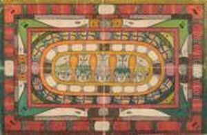 Hiesiges Bild,der Skt. Adolf=wolfli Schatz'1 by Adolf Wolfli
