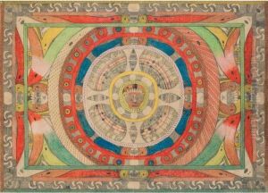 Fliehe Vohr Der Sunde, Wie Vohr Einer Schlange by Adolf Wolfli