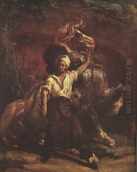 The Blacksmith's Signboard 1814 by Theodore Gericault
