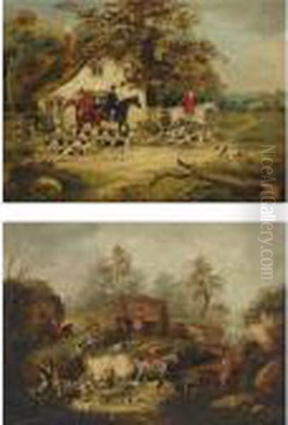 The Fox Hunt (a Pair) - view 1