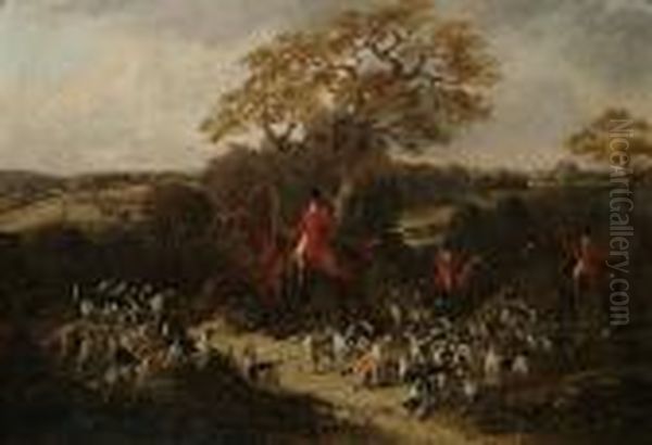 Huntsmen, Whippers In And Hounds At Covetside - view 1