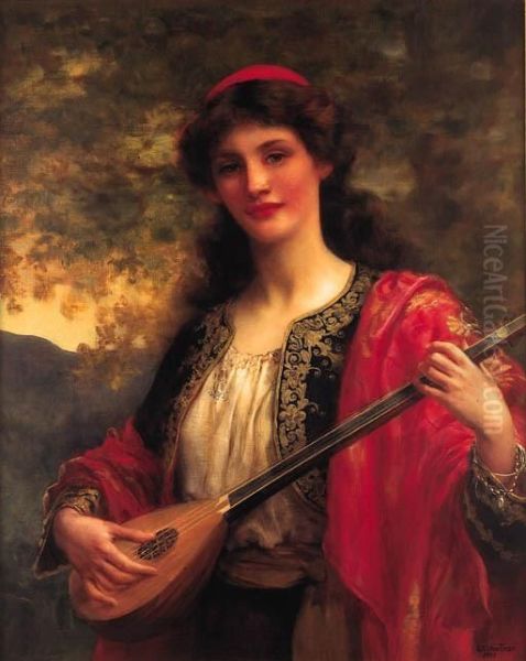 The Lute Player - view 1