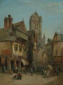 'place D'armes, Vitre, Brittany'