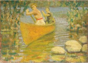 Ladies Canoeing