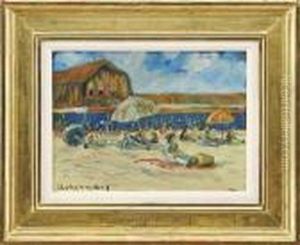 Ogunquit Beach I by Charles Herbert Woodbury