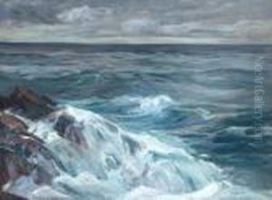 Ogunquit Surf by Charles Herbert Woodbury