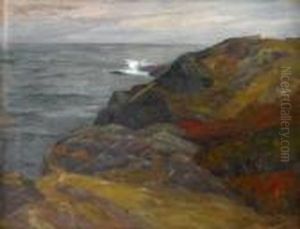 Coast At Ogunquit by Charles Herbert Woodbury
