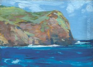 Headlands, Monhegan by Charles Herbert Woodbury