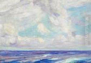 ''gulf Stream Sky'' by Charles Herbert Woodbury