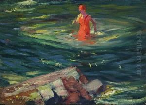 ''the Red Bathing Suit''