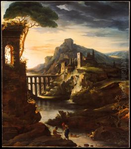 Landscape with an Aqueduct