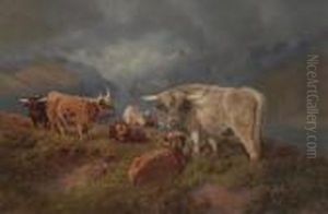 Highland Cattle by William Arnold Woodhouse