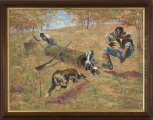 Illustration For Winchester Firearms Co. by Robert, Reverend Woodley-Brown