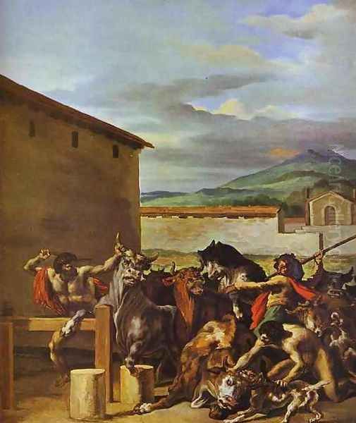Taming of the Bulls - view 1