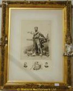Who Sup With Me Will Require A Devil Of A Long Spoon by Richard Caton Woodville