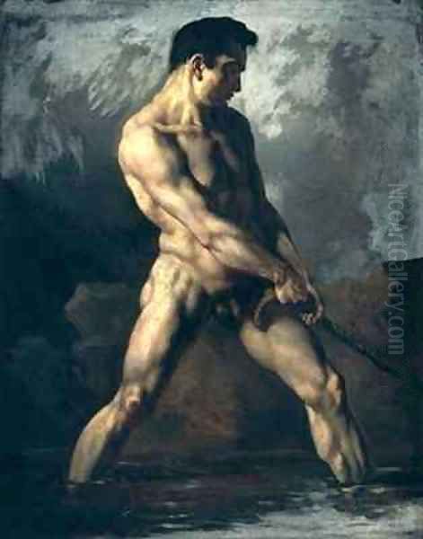 Study of a Male Nude - view 1
