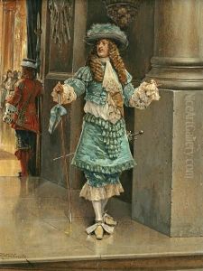 The Lost Handkerchief by Richard Caton Woodville