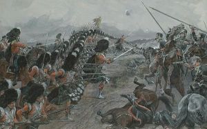 The Argyle And Southerland Highlanders At The Battle Of The Alma