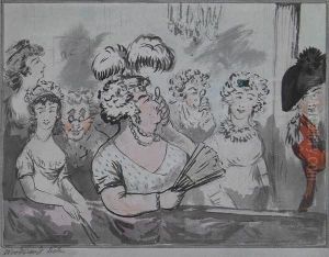 Flirtation At The Opera.