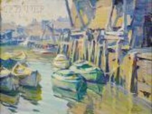 Harbor by Mabel May Woodward