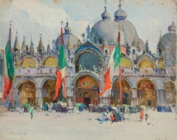 "st. Mark's Cathedral, Venice" - view 1