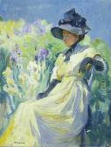 Woman In A Garden Woman In A Garden