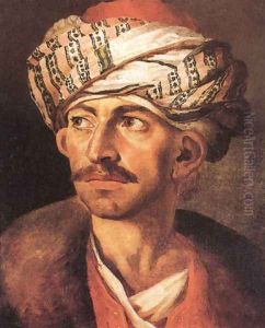 Portrait of Mustafà by Theodore Gericault