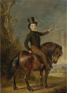 The Honorable James Macdonald On His Pony