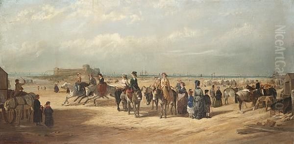 Sunday Morning On The Beach, New Brighton - view 1