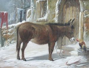 Donkey And Cockerel