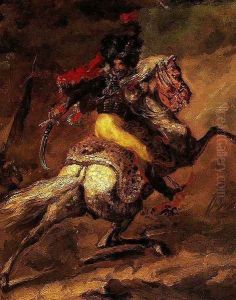 Study for the Charging Casseur by Theodore Gericault
