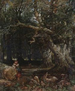 Faggot Gatherers In A Wood.