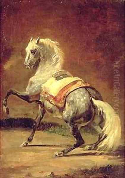 Dappled Grey Horse - view 1