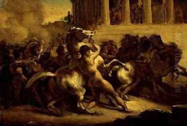 Race of the riderless horses - view 1