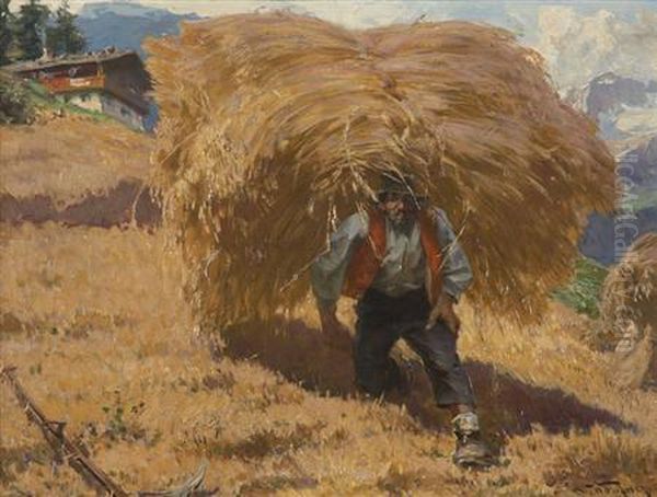 Austrian, - Harvest In Taufers - view 1
