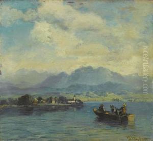 View Over The Fraueninsel, Chiemsee. - view 1