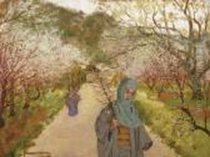 Viewing The Plum Blossoms Of Sugita, Japan