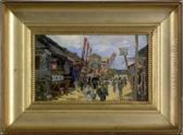 Japanese Street Scene - view 1
